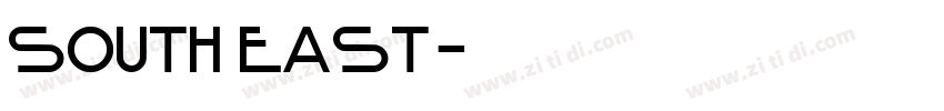 South East字体转换